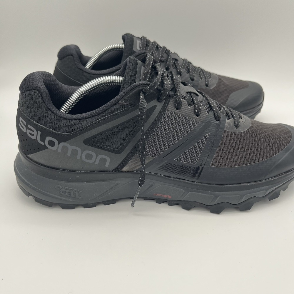 SALOMON TRAILSTER GTX Men's Athletic Sneakers Black Color Sz 11